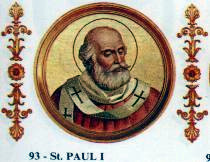 St. Pope Paul I