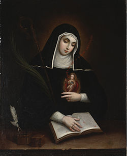 św. Gertruda, dziewica