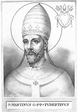 św. Marcin I, papież i męczennik